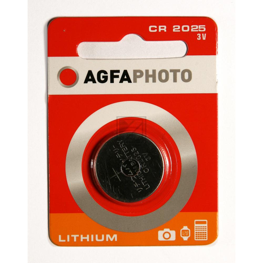 Agfaphoto Lithium-Coin-Cell CR2025 3V