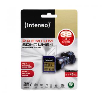 Intenso SDHC Card 32 GB Class 10 UHS-I