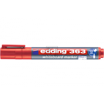 edding 363 Whiteboardmarker rot Keilspitze 1-5 mm