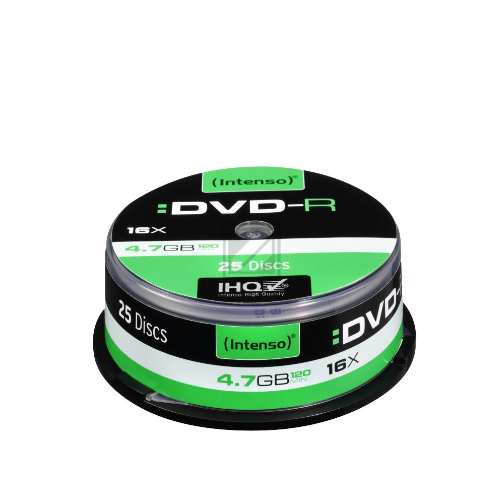 Intenso DVD-R 4,7 GB 16 x (25) Spindel