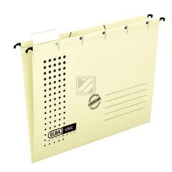 Elba Hängemappen A4 chic gelb Karton Inh.5 230 g/qm