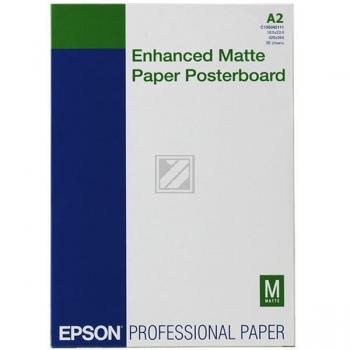 EPSON Posterboard A2 800 g/qm enhanced matte