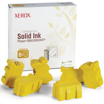 Xerox ColorStix yellow (6) Phaser 8860/8860 MFP
