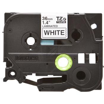 Brother P-Touch 36 mm W-Blk white-black 8 m laminiert