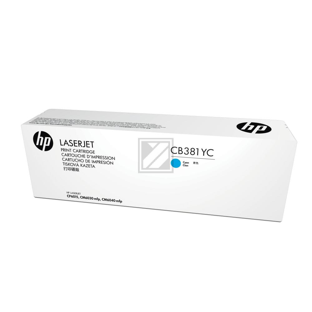 HP 824A Toner cyan CLJ CP6015 / Projekt