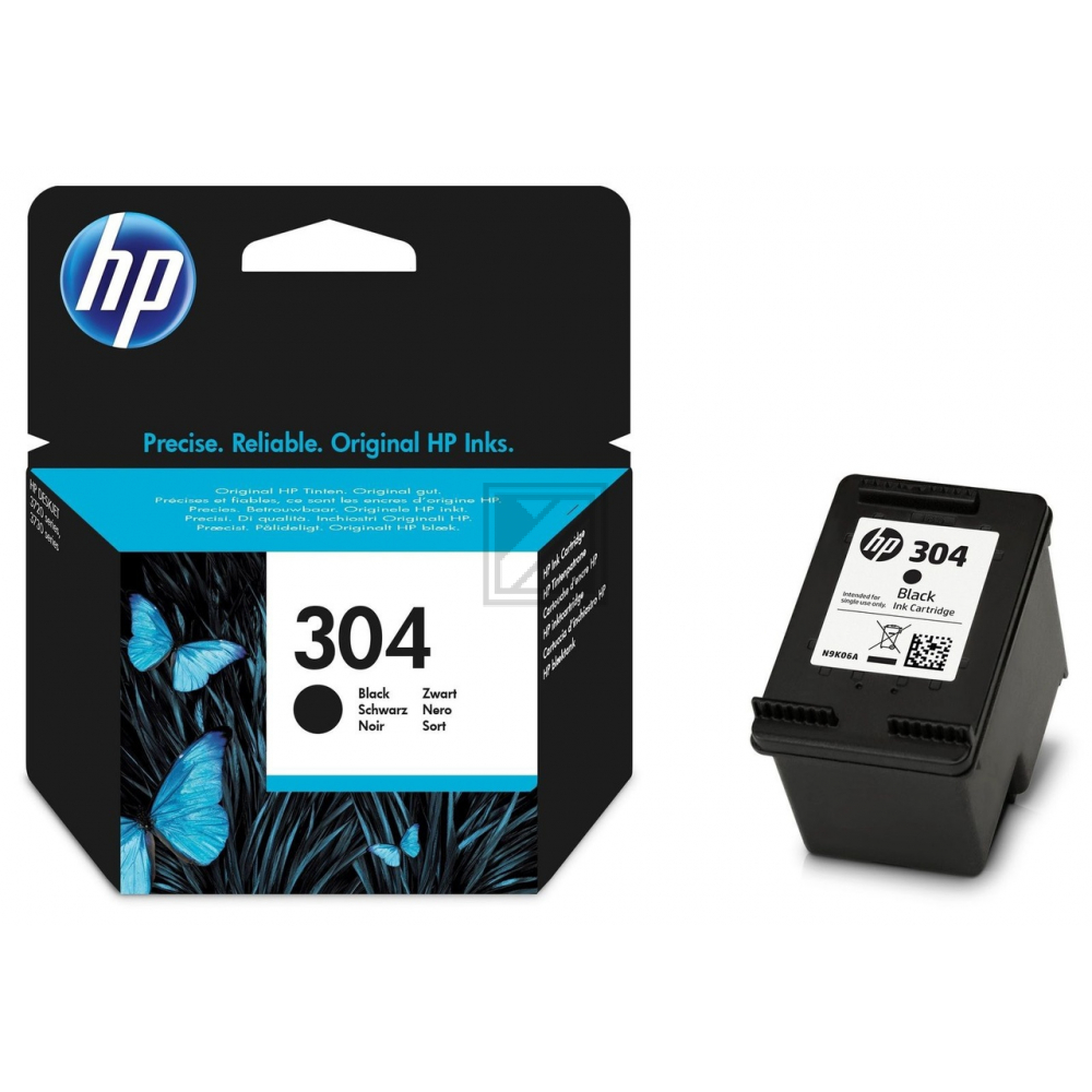 HP 304 Tinte black DeskJet 3720