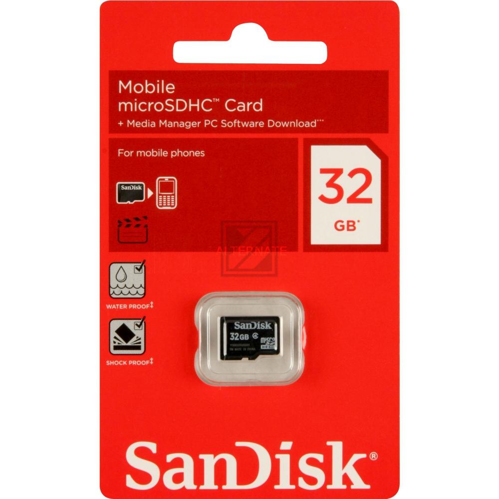 Sandisk Micro SDHC Card 32 GB