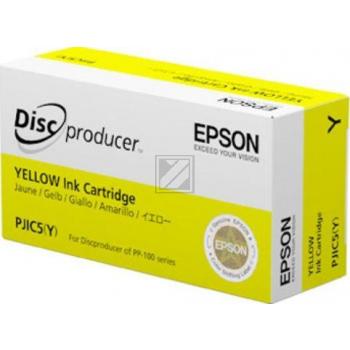 EPSON PJIC5-Y Tinte yellow Discproducer PP 100