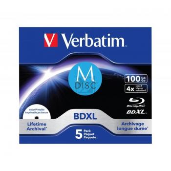 Verbatim BD-R (5) 100 GB