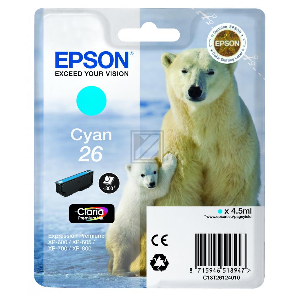 EPSON Tinte cyan Expression Premium Xp Serie
