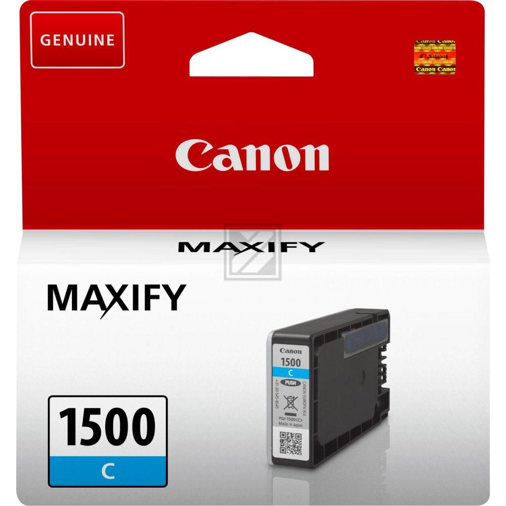 Canon Tinte cyan PGI-1500C