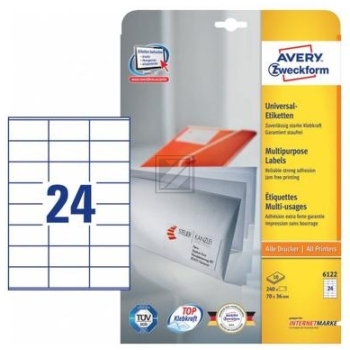 Avery Zweckform Etiketten