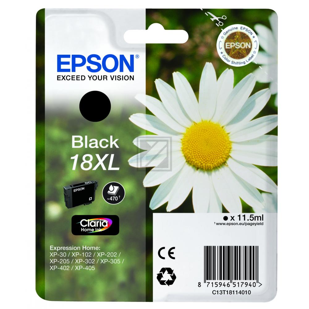 EPSON Tinte black HC XP 30