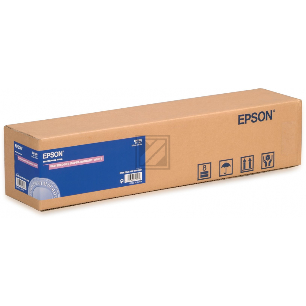 EPSON Papier Rolle 24 610 mm x 18 m 190 g/qm watercolor