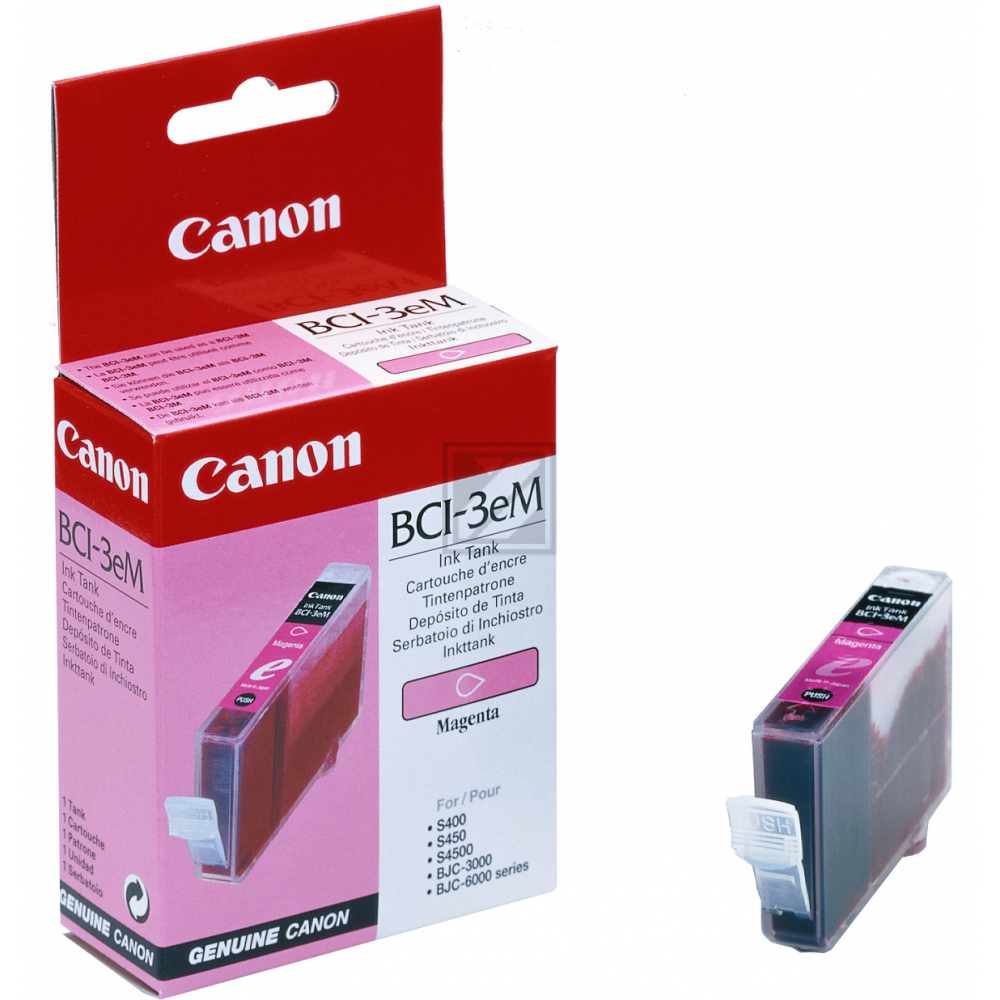 Canon 3 Tinte magenta BJC 3000/6000/S450/S500/S630