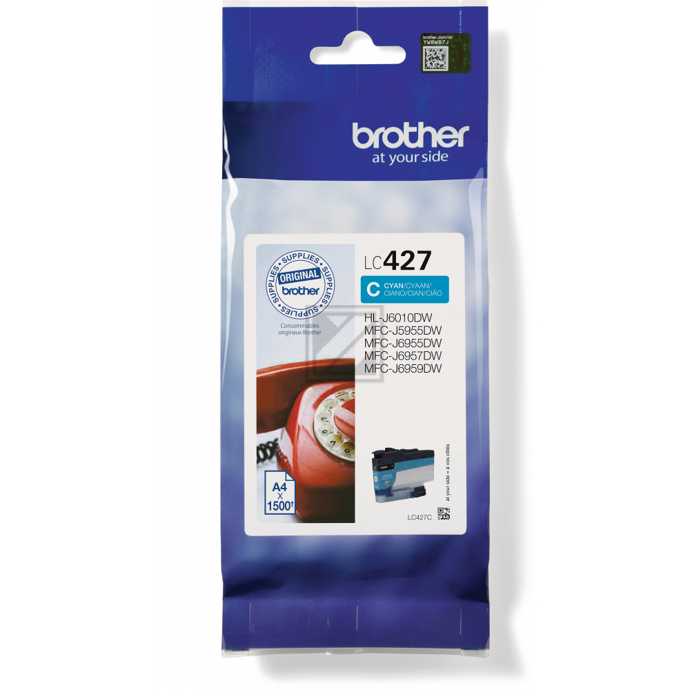 Brother Tinte cyan SC