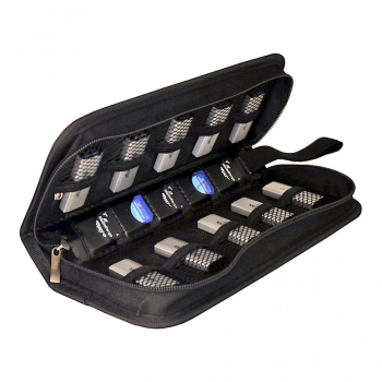 Mediarange USB Wallet black Nylon für 10 Sticks/5 SD-Karten