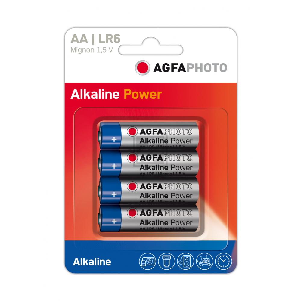 Agfaphoto Mignon Batt(4) LR6 Highquality Alkaline AA