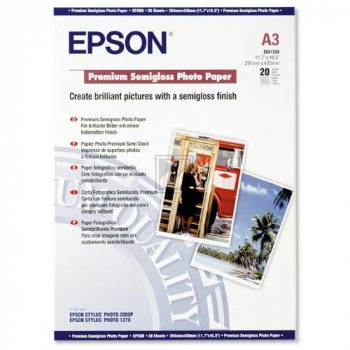 EPSON Photo Papier A3 251 g/qm Premium Semi glossy