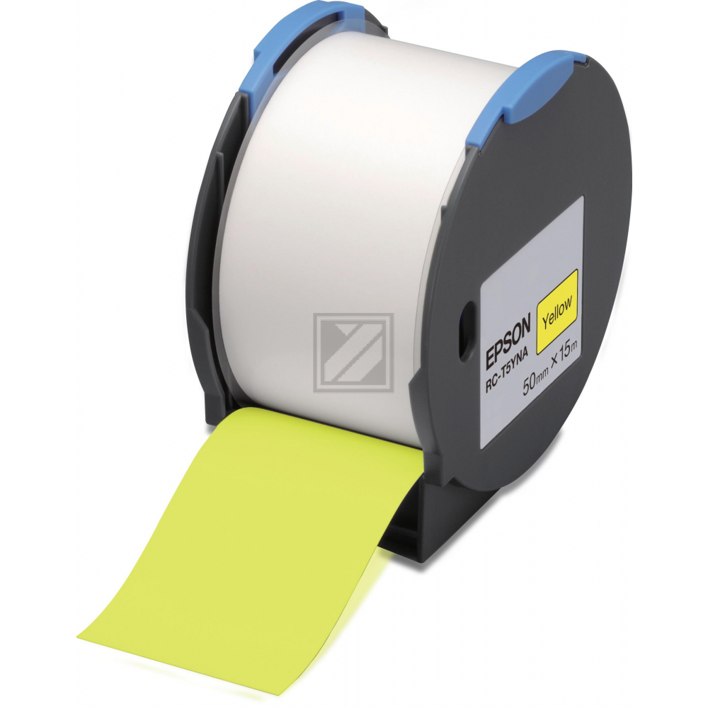 Epson Plastikbandrolle gelb 50.0 mm/15.0 m RCT5YNA