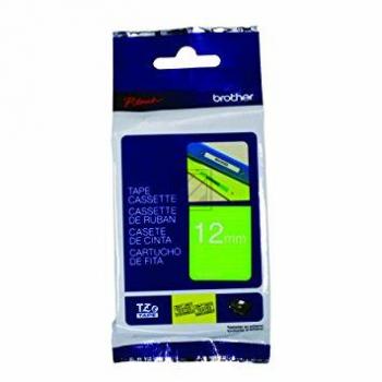 Brother P-Touch 12 mm Mwh-gree Mattwhite-green 5 m laminiert