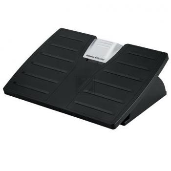 Fellowes Fussstütze Microban silber/schwarz 20,3 x 43,2 x 31,0 cm