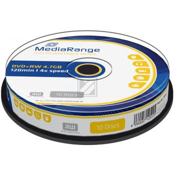 Mediarange DVD+RW 4,7 GB 4 x (10) Cake Box
