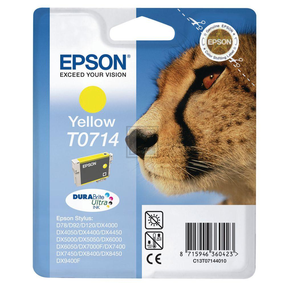 EPSON Tinte yellow DX 4000