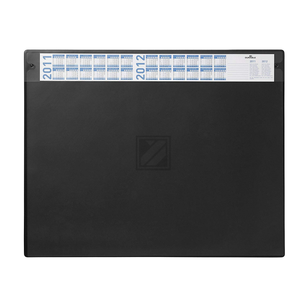 Durable Schreibunterlage schwarz 65 x 52 cm, Vollsichtabdeckung