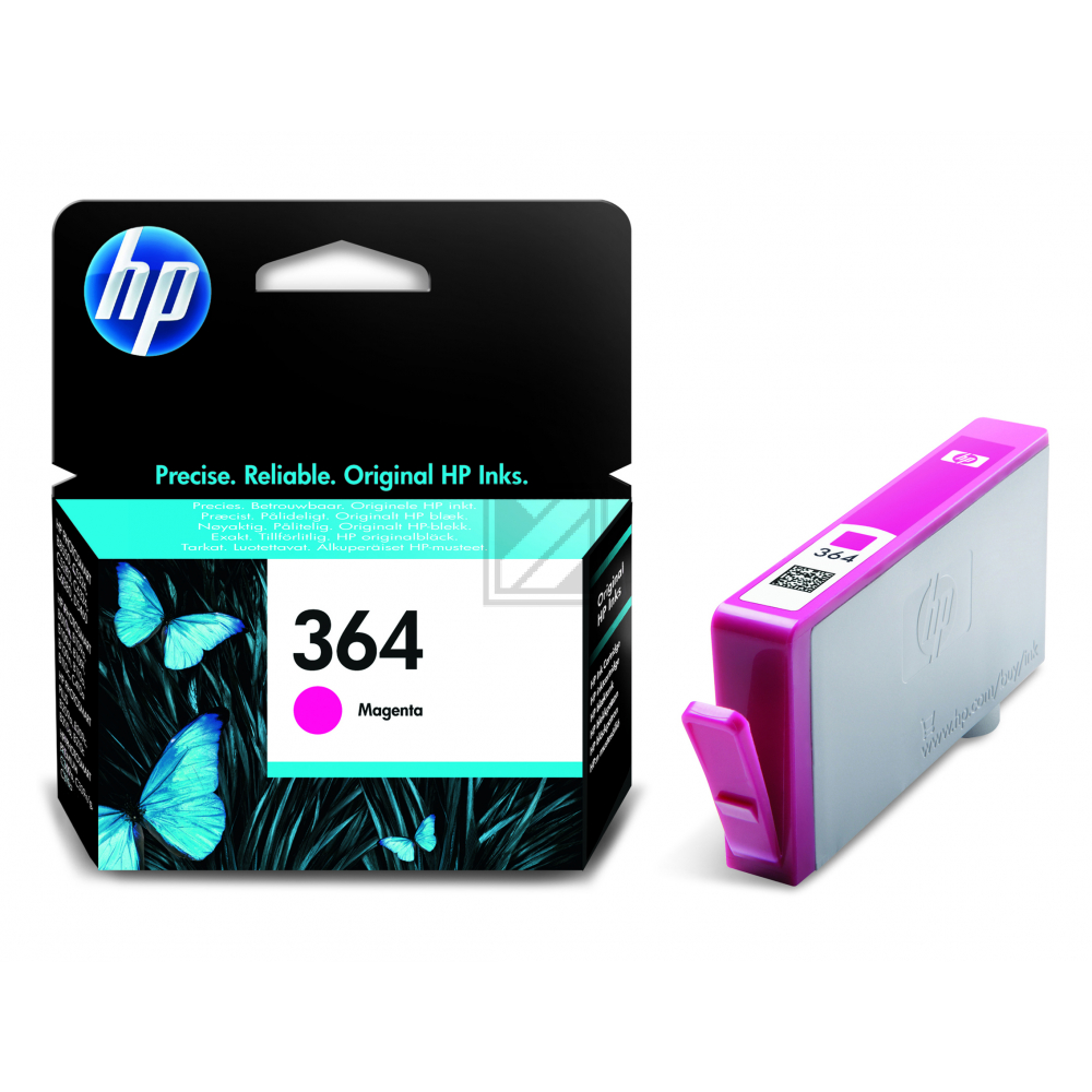 HP Tinte magenta 364