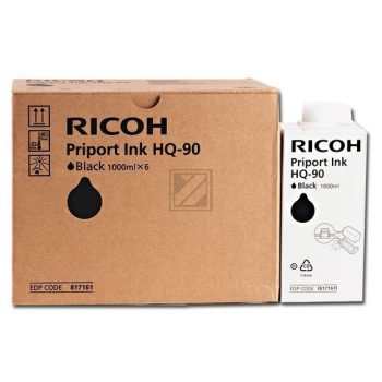 Ricoh Tinte black (6) Priport HQ7000