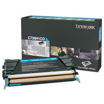LEX Toner cyan return HC C 736 Dn/Dtn