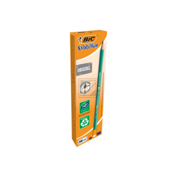 BiC Bleistift ECOlutions Evolution 655 HB 12er-Pack