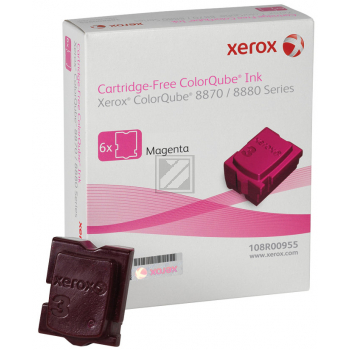 Xerox ColorStix magenta (6) colorqube 8870 Festtinte
