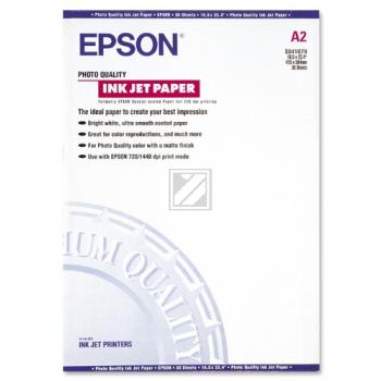 EPSON Photo Papier A2 105 g/qm Inkjet weiß
