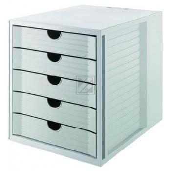 Han Bürobox geschlossen lichtgrau 275 x 330 x 320 mm