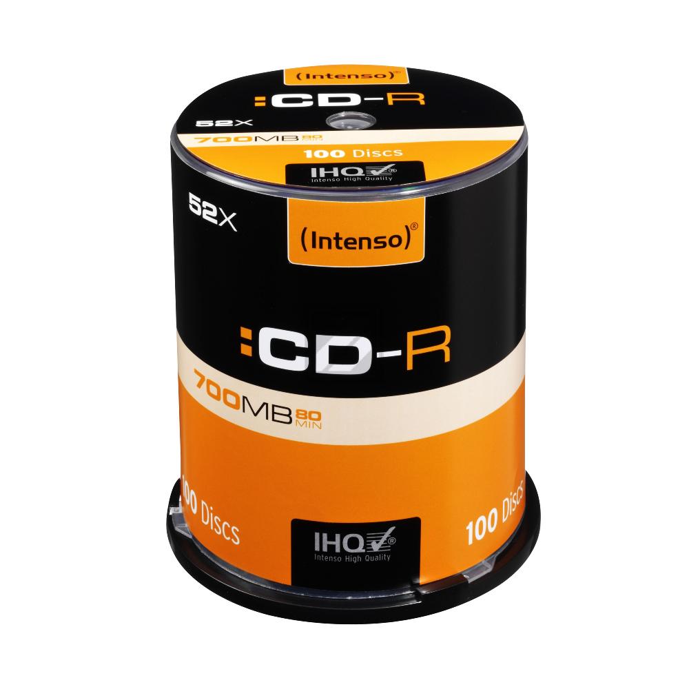 Intenso CD-R 700 MB 52 x (100) Spindel