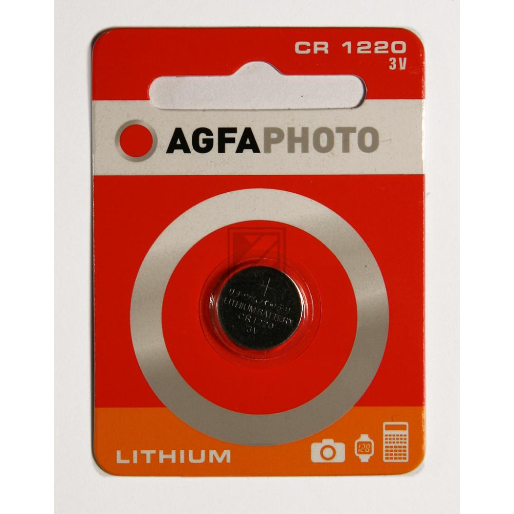 Agfaphoto Lithium-Coin-Cell CR1220 3V