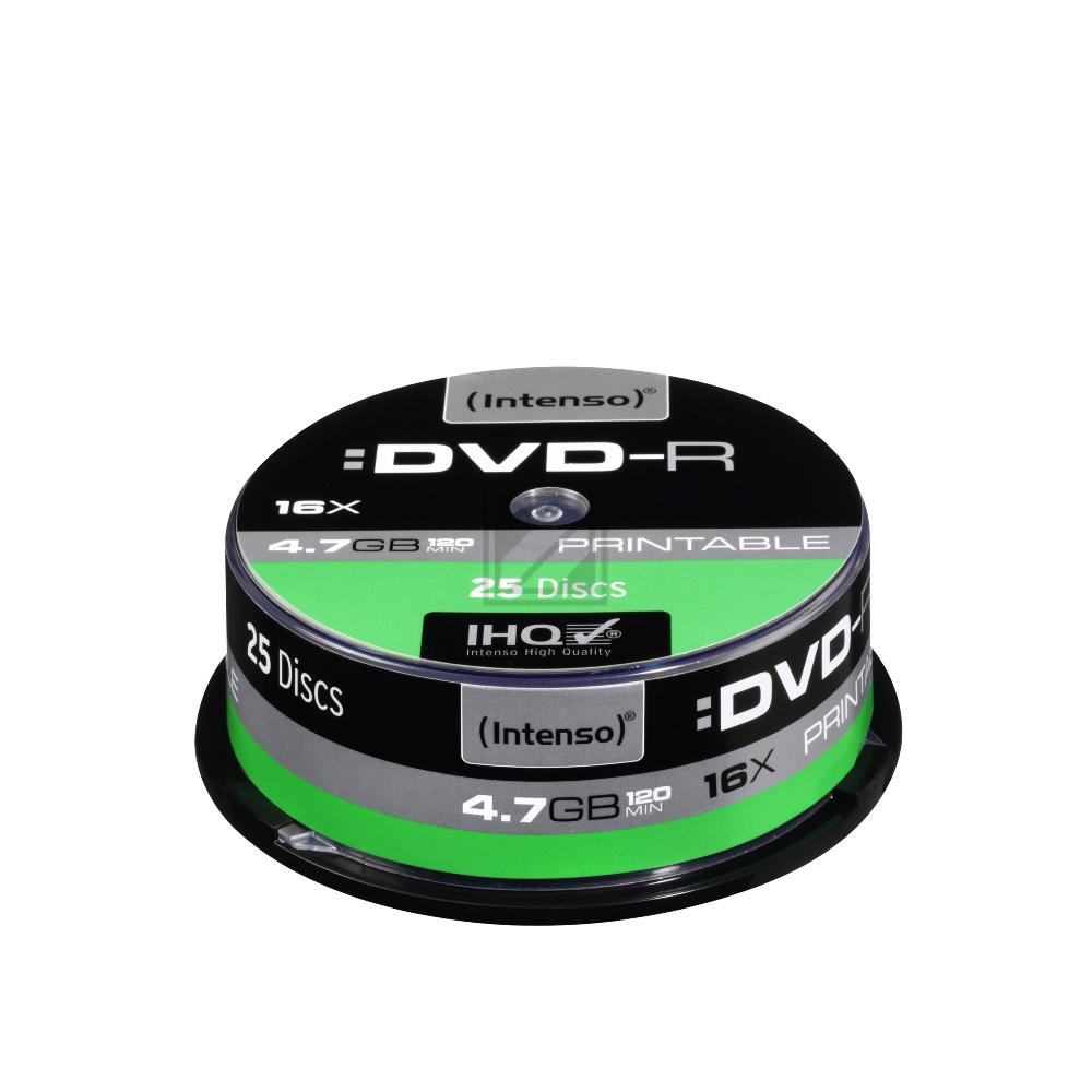 Intenso DVD-R 4,7 GB 16 x (25) Spindel