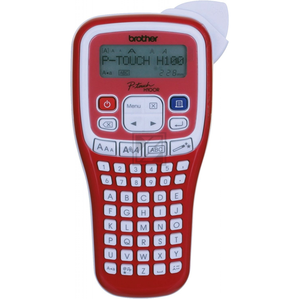 Brother / P-touch PT-H100LR/ rot /  20mm / Sek  / 180dpi / 3,5-12mm /
