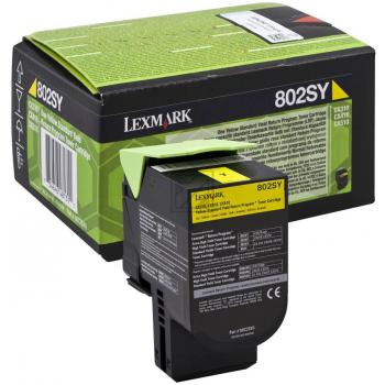 LEX Toner yellow return CX410