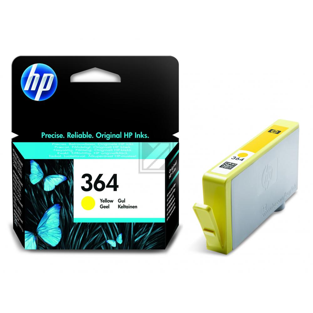 HP 364 Tinte yellow Photosmart D 5460 Vivera