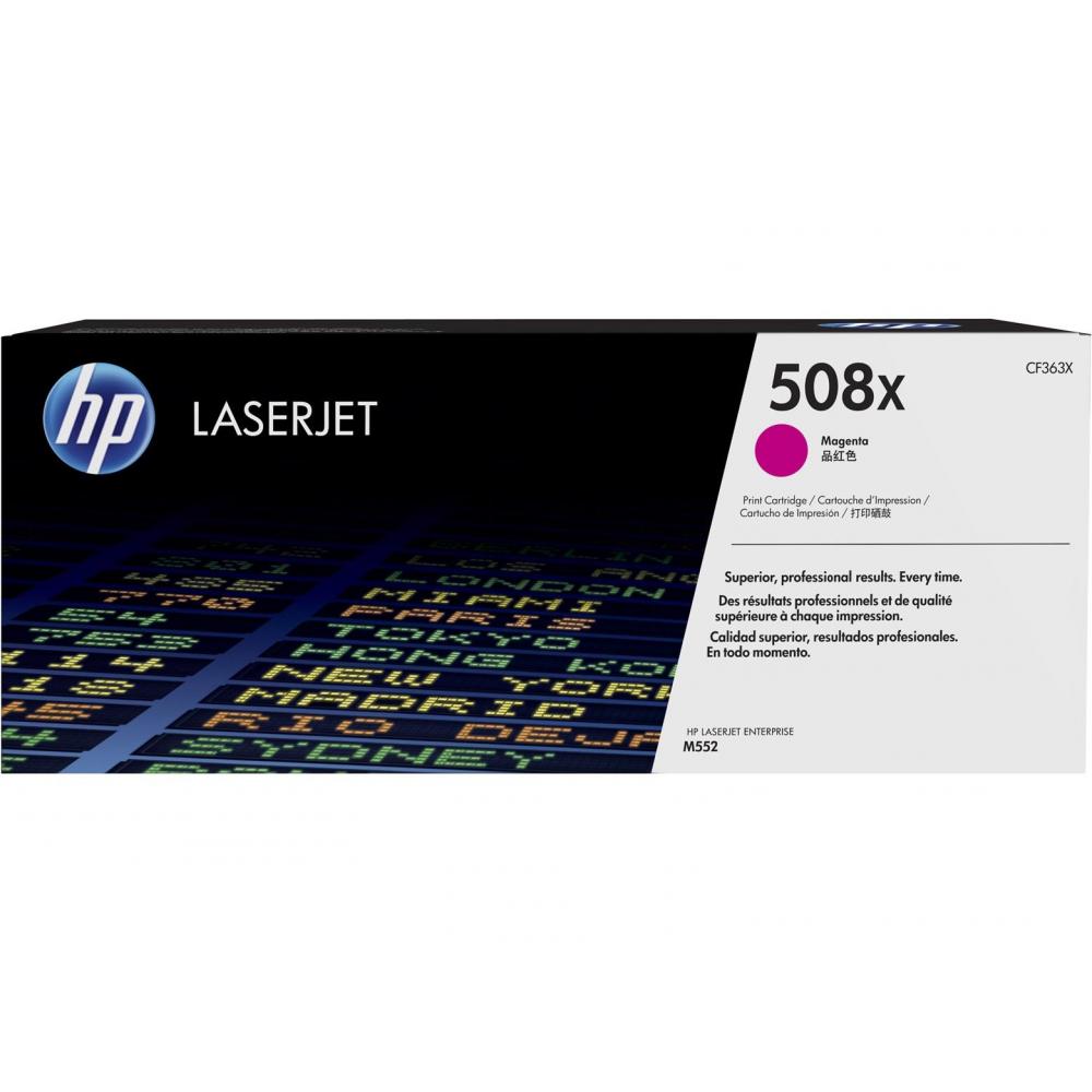HP 508X Toner magenta HC Color LaserJet Enterprise M 552