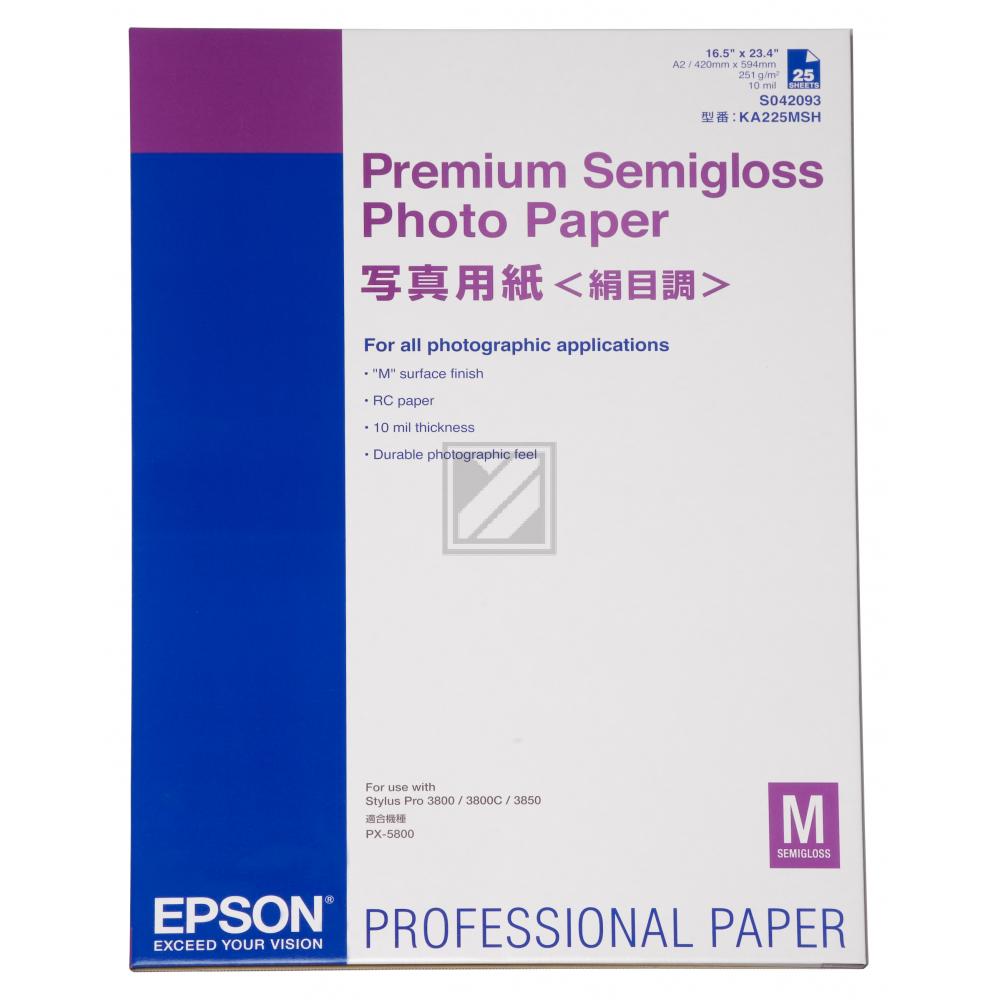 EPSON Photo Papier A2 251 g/qm Premium semiglossy
