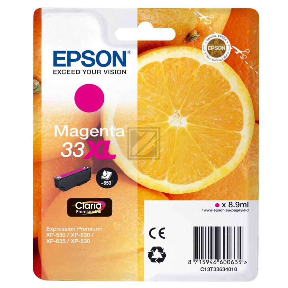 Epson Tinte magenta HC T3363