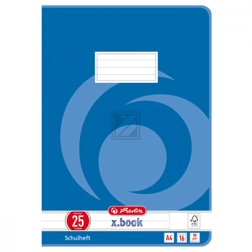 Herlitz Hefte A4 Liniatur 25 16 Blatt