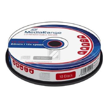 Mediarange CD-RW80 700 MB 12 x (10) Cake Box