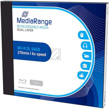 MEDIARANGE BD-R 50GB 6x JC WORM MR506 Blu-Ray Jewel Case