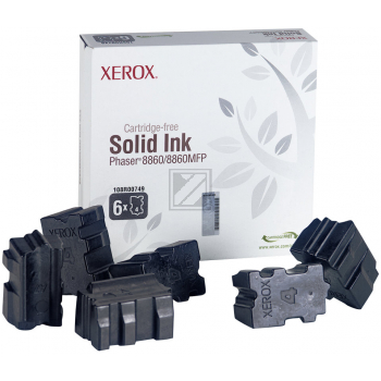 Xerox ColorStix black (6) Phaser 8860/8860 MFP