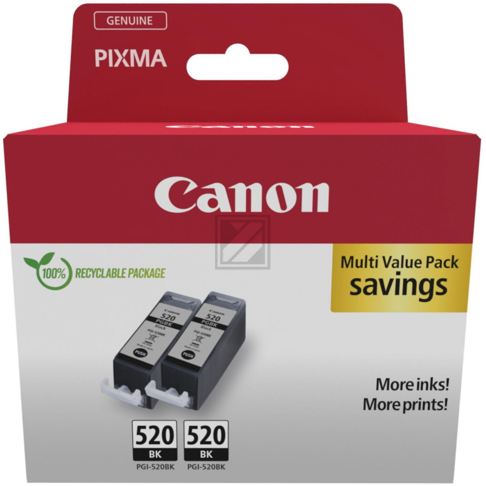 CANON Tinte PGI35 black (2) Twin Pack